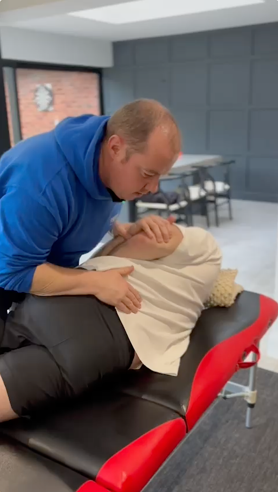 Chiropractic treatment by Stephen Fellows